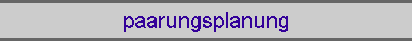 paarungsplanung